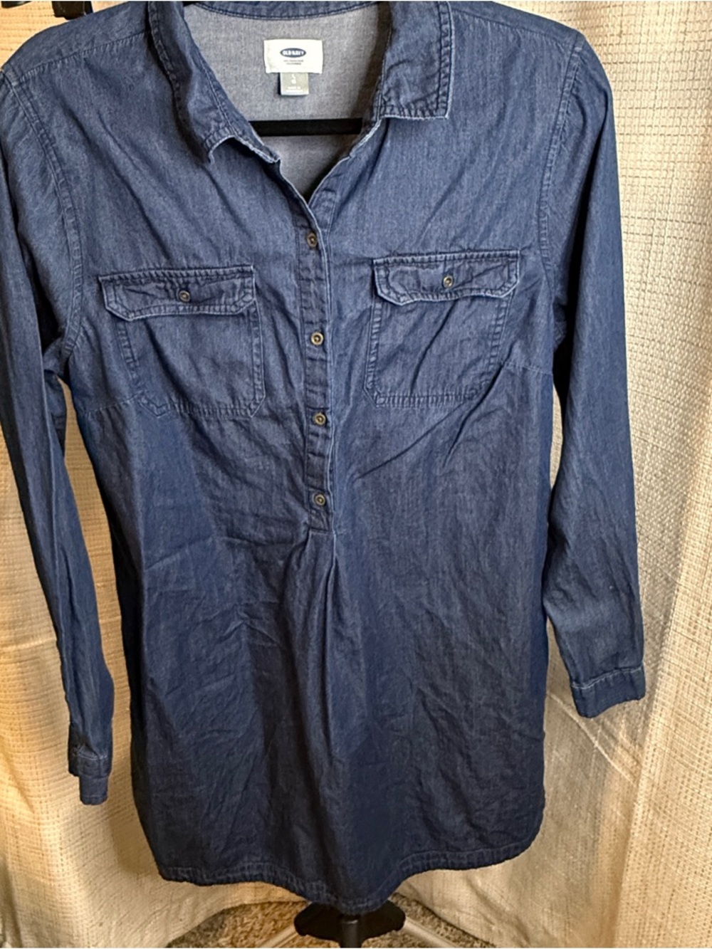 Old Navy Denim Shirt Dress